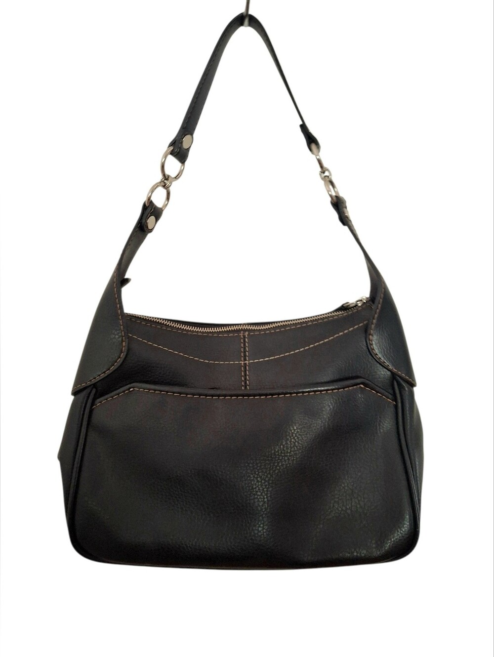 Jones New York Chocolate Brown Hobo Bag